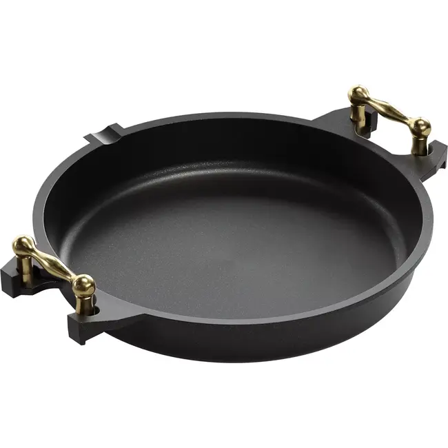 AMT Gastroguss Paellapan Ø 32 cm – Krasbestendig – Ovenbestendig tot 240°C – Lotan® Antiaanbaklaag