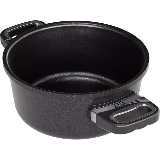AMT Gastroguss Drukpan – Titanium – Energiebesparend – Ø 22 cm – 3 liter – Geschikt voor inductie