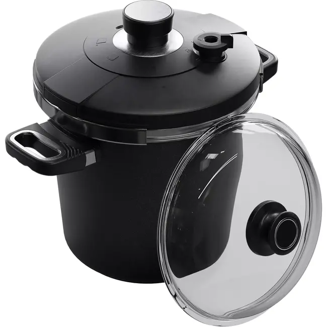 AMT Gastroguss Drukpan set – 24 cm – 7 liter – non-stick – inductie geschikt