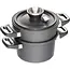 AMT Gastroguss Pot- en stoomset – Geschikt voor alle warmtebronnen – Energiezuinig koken