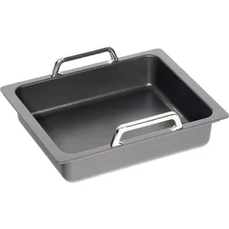 AMT Gastroguss Gastronorm bak GN 1/2 hoogte 5,5 cm met handgrepen LOTAN® antiaanbaklaag geschikt voor alle warmtebronnen incl. inductie