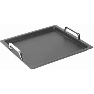 AMT Gastroguss Gastronorm bak GN 2/3 hoogte 2 cm met handgrepen LOTAN® antiaanbaklaag geschikt voor alle warmtebronnen incl. inductie