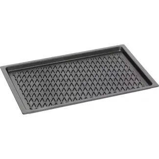 AMT Gastroguss Gastronorm bak GN 1/1 hoogte 2 cm met barbecueoppervlak LOTAN® antiaanbaklaag geschikt voor alle warmtebronnen incl. inductie