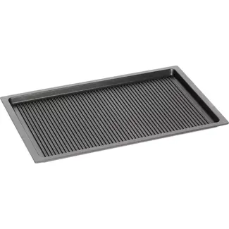 AMT Gastroguss Gastronorm grillplaat – 2 cm diep – BBQ textuur – Inductie geschikt – Non-stick coating