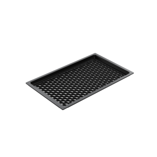 AMT Gastroguss Gastronorm bakplaat – 53x33 cm – geperforeerd BBQ-oppervlak – non-stick – inductiegeschikt