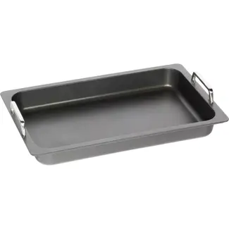 AMT Gastroguss Gastronorm bak GN 1/1 hoogte 5,5 cm met handgrepen LOTAN® antiaanbaklaag geschikt voor alle warmtebronnen incl. inductie