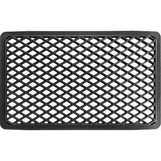 AMT Gastroguss Gastronorm grillplaat GN 1/1 met barbecueoppervlak dubbelzijdig geperforeerd stapelbaar LOTAN® antiaanbaklaag voor oven
