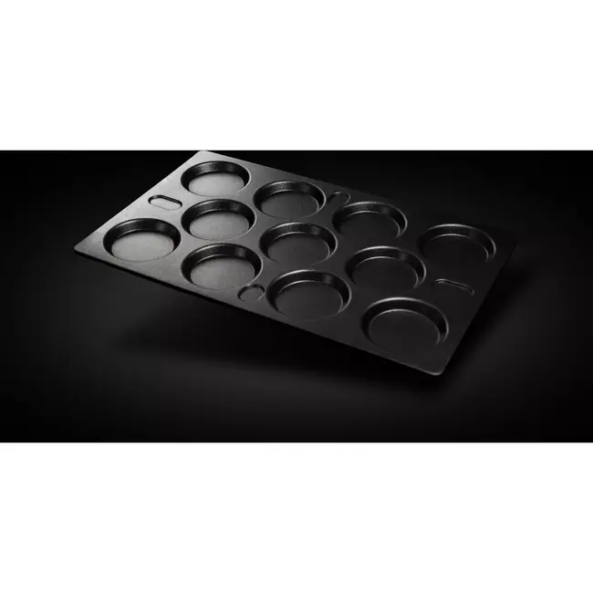AMT Gastroguss Gastronorm bakplaat – 11 vormen – gelijkmatige warmteverdeling – 53x32,5 cm – 3 mm dikte