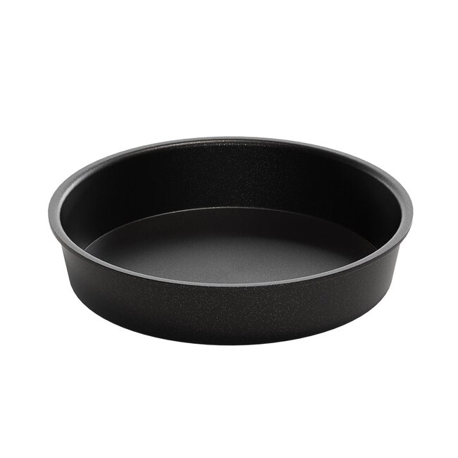 AMT Gastroguss Ronde snackpan – 19 cm – Platte bodem – Gerecycled aluminium – Energiezuinig