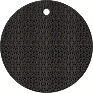 AMT Gastroguss Siliconen onderzetter – hittebestendig – multifunctioneel – antislip – Ø 18.3 cm, dikte 0.8 cm
