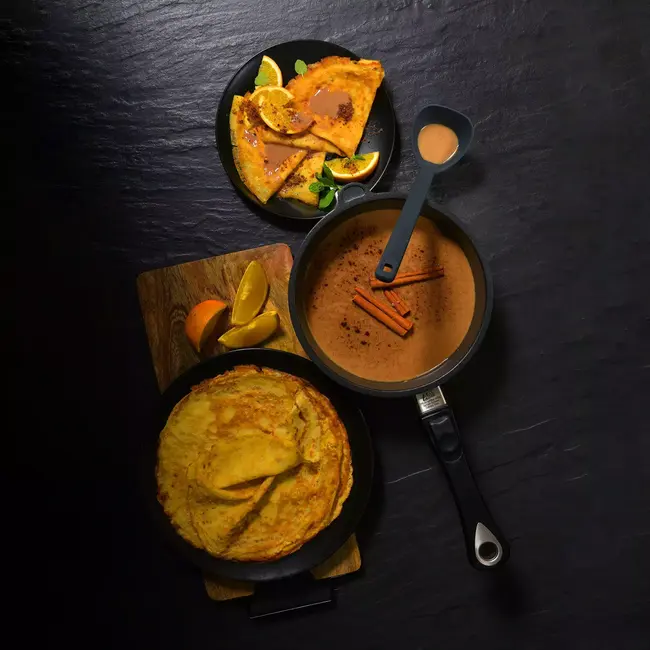 AMT Gastroguss Kleine siliconen soeplepel – ergonomisch – hittebestendig tot 240°C – TÜV-gecertificeerd – hygiënisch ontwerp