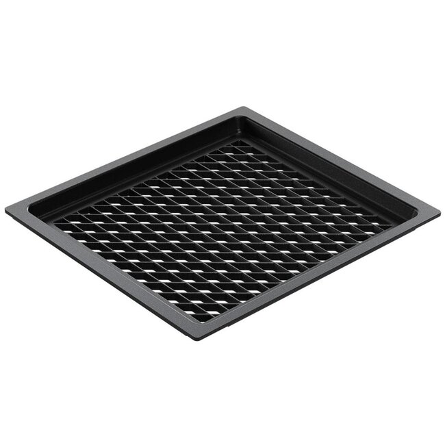 AMT Gastroguss Gastronorm pan – BBQ grilloppervlak – Perforaties – 53x33x2 cm – Zwaar aluminium