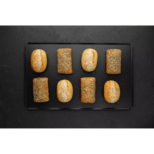 AMT Gastroguss Gastronorm bakplaat – vlakke aluminium plaat – 53x32 cm – non-stick oppervlak