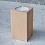 HOCHO Beukenhouten Waxinelichthouder 50x50x90 mm – Sfeervolle Decoratie