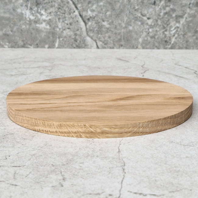 HOCHO Eikenhouten Pannenonderzetters Ø150mm – Set van 3 – Stijlvol & Hittebestendig