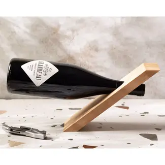 HOCHO Beukenhouten Balans Wijnhouder 250x80x20 mm – Stijlvol en Minimalistisch HOCHO Beukenhouten Balans Wijnhouder 250x80x20 mm – Stijlvol en Minimalistisch