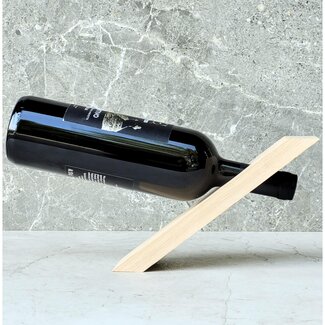 HOCHO Eikenhouten Balans Wijnhouder 250x80x20 mm – Perfect voor Wijnliefhebbers