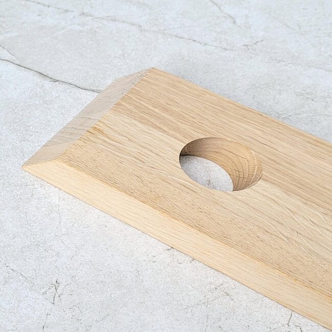 HOCHO Eikenhouten Balans Wijnhouder 250x80x20 mm – Perfect voor Wijnliefhebbers