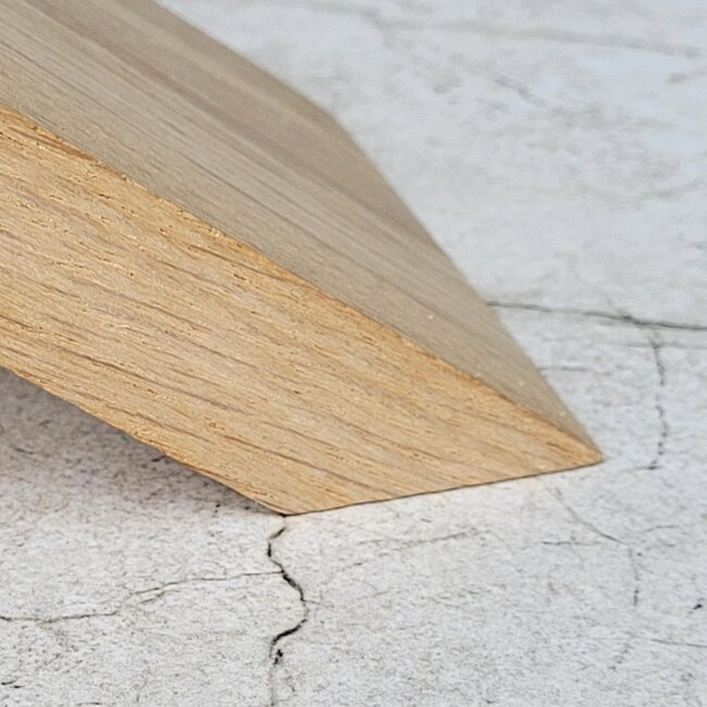 HOCHO Eikenhouten Balans Wijnhouder 250x80x20 mm – Perfect voor Wijnliefhebbers