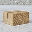 HOCHO Eikenhouten Mini Kaartenhouder 34 mm – Stijlvolle en Functionele Display