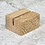 HOCHO Eikenhouten Mini Kaartenhouder 34 mm – Stijlvolle en Functionele Display