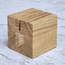 HOCHO Eikenhouten Kaartenhouder 60x60x60 mm – Luxe en Functioneel