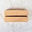 HOCHO Eikenhouten Kaartenhouder 60x30x20 mm – Stijlvol en Duurzaam