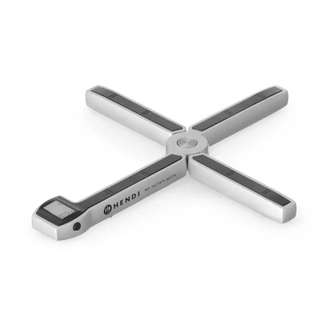 HENDI Opvouwbare keukenweegschaal – 5 kg – metaal & ABS – LCD & tarrafunctie – compact ontwerp