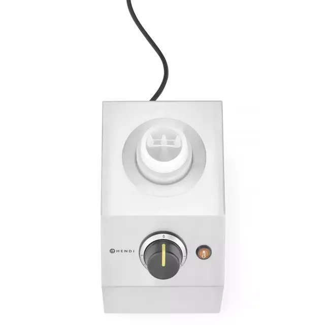 HENDI Enkele sausverwarmer – roestvrij staal – 0,65L – instelbare temperatuur – oververhittingsbeveiliging