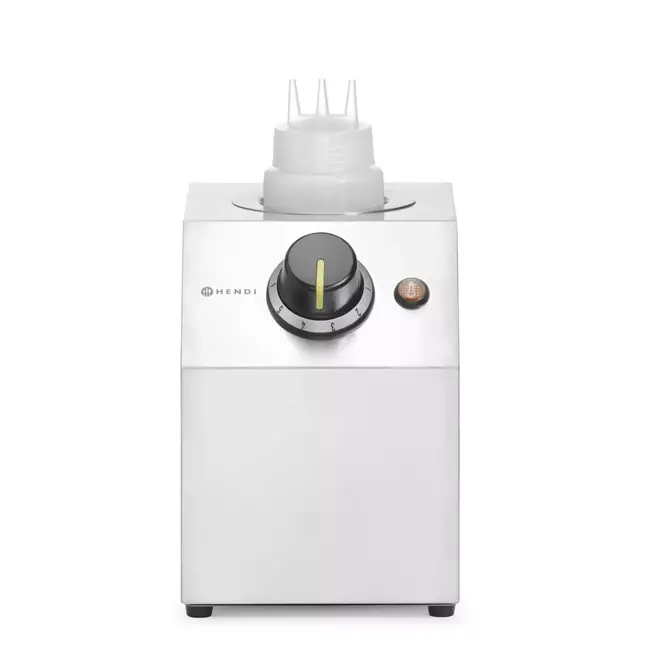 HENDI Enkele sausverwarmer – roestvrij staal – 0,65L – instelbare temperatuur – oververhittingsbeveiliging