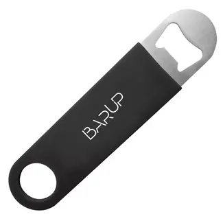 BarUp Zwarte bar blade met antislip grip – 180x40 mm – ideaal voor flair bartending
