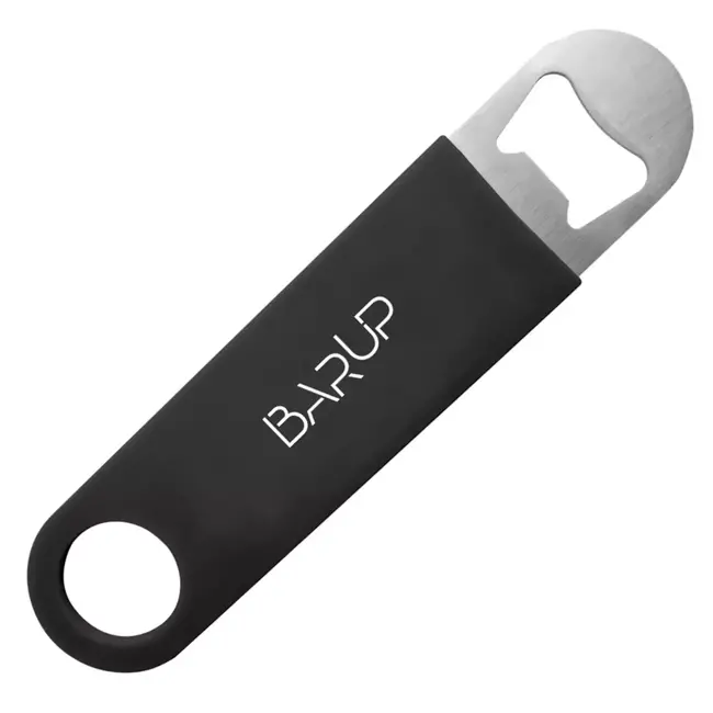 BarUp Zwarte bar blade met antislip grip – 180x40 mm – ideaal voor flair bartending