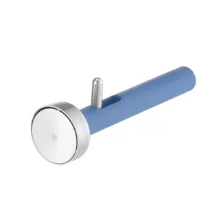 Stöckel Falafelpers 1/45 blauw met roestvast staal, diameter 50 mm