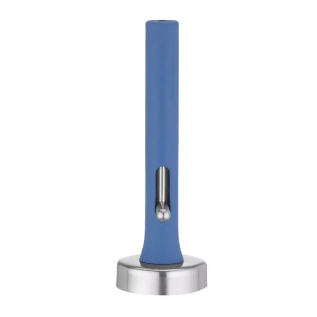 Stöckel Falafelpers – Roestvrij staal – Glasvezel versterkt nylon – Ø50 mm – Blauw