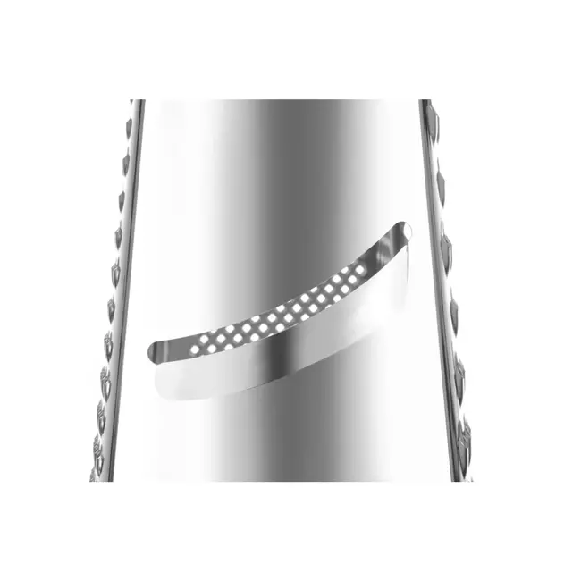 HENDI Vierzijdige rasp met container – roestvrij staal – antislipbasis – 158x130x310 mm