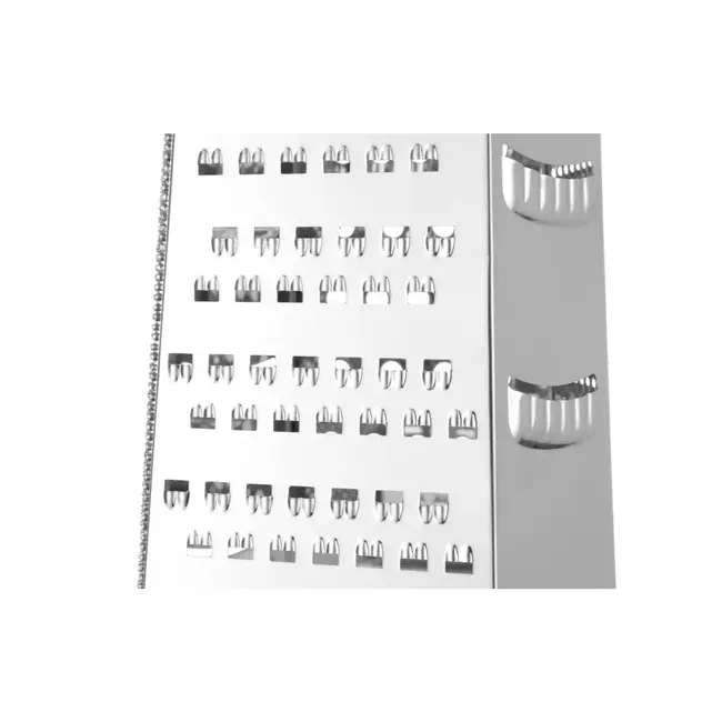 HENDI Zeszijdige rasp – veelzijdig roestvast staal – 135x113x215 mm – vaatwasmachinebestendig