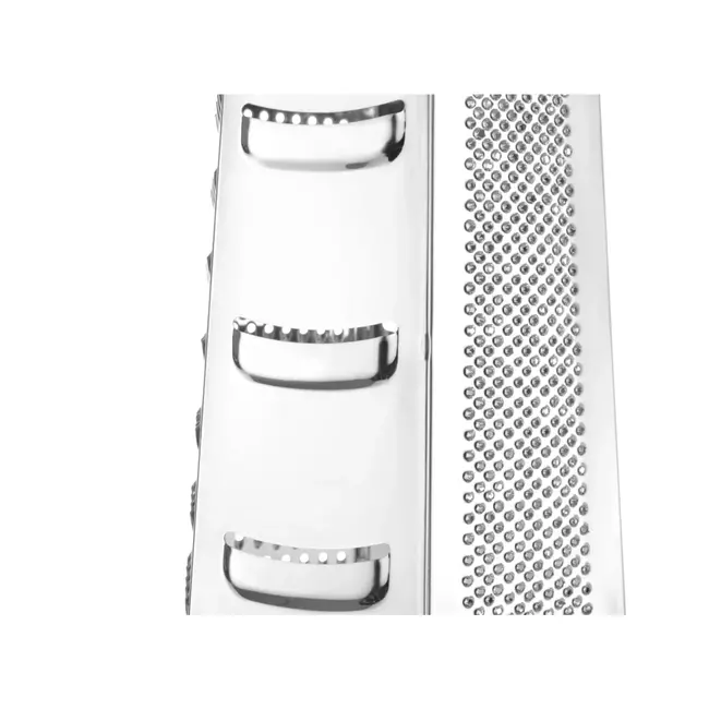 HENDI Zeszijdige rasp – veelzijdig roestvast staal – 135x113x215 mm – vaatwasmachinebestendig