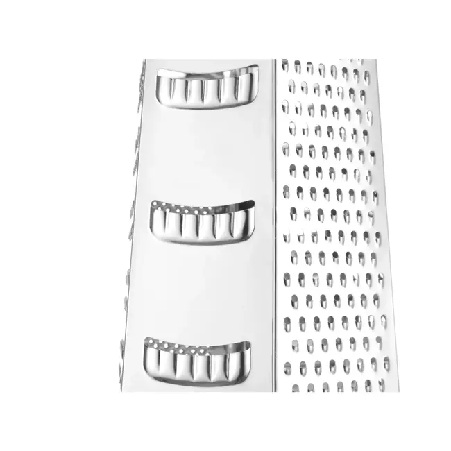 HENDI Zeszijdige rasp – veelzijdig roestvast staal – 135x113x215 mm – vaatwasmachinebestendig