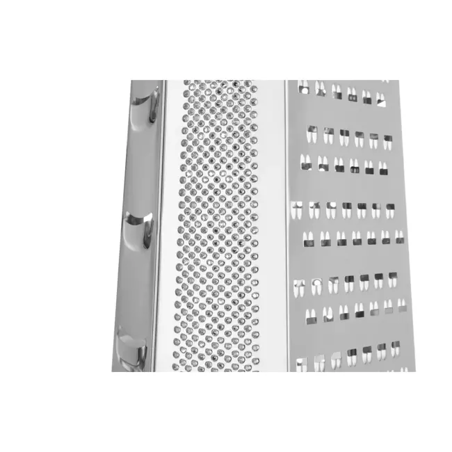 HENDI Zeszijdige rasp – veelzijdig roestvast staal – 135x113x215 mm – vaatwasmachinebestendig