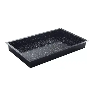 HENDI Geëmailleerde ovenplaat – hittebestendig – GN 2/1 – 530x650 mm