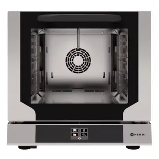 HENDI Stoomoven Hetelucht Compact Touch – 4 trays – 429x345 mm – Touchscreen