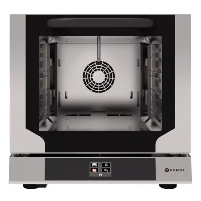 HENDI Stoomoven Hetelucht Compact Touch – 4 trays – 429x345 mm – Touchscreen