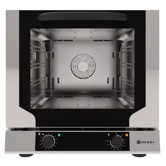 HENDI Compacte heteluchtoven – RVS – Veilig en efficiënt – 4 aluminium trays – 590x709x589 mm HENDI Compacte heteluchtoven – RVS – Veilig en efficiënt – 4 aluminium trays – 590x709x589 mm