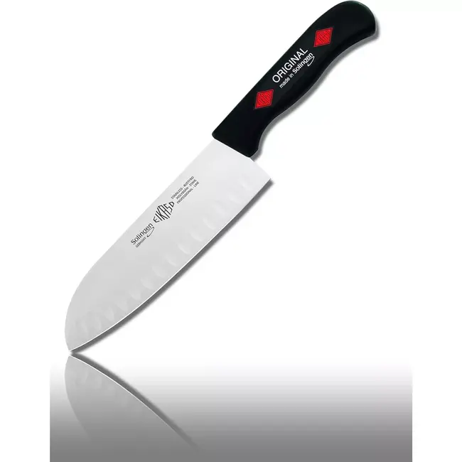 Eikaso Solingen Keukenmessenset 6-Delig – Koksmessen, Santoku & Broodmes – Incl. Aanzetstaal – Gemaakt in Solingen