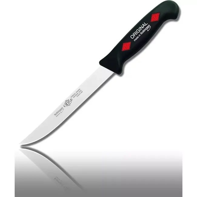 Eikaso Solingen Keukenmessenset 6-Delig – Koksmessen, Santoku & Broodmes – Incl. Aanzetstaal – Gemaakt in Solingen