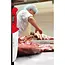 Eikaso Solingen 6-delige Slagersmessenset – Molybdeenstaal – Rood Handvat – Voor Slager, BBQ of Wild – Solingen Duitsland