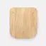 HOCHO Sliding Board – Eikenhout – 340x300x20 mm – Voor Thermomix TM5 & TM6 – Met Glijders