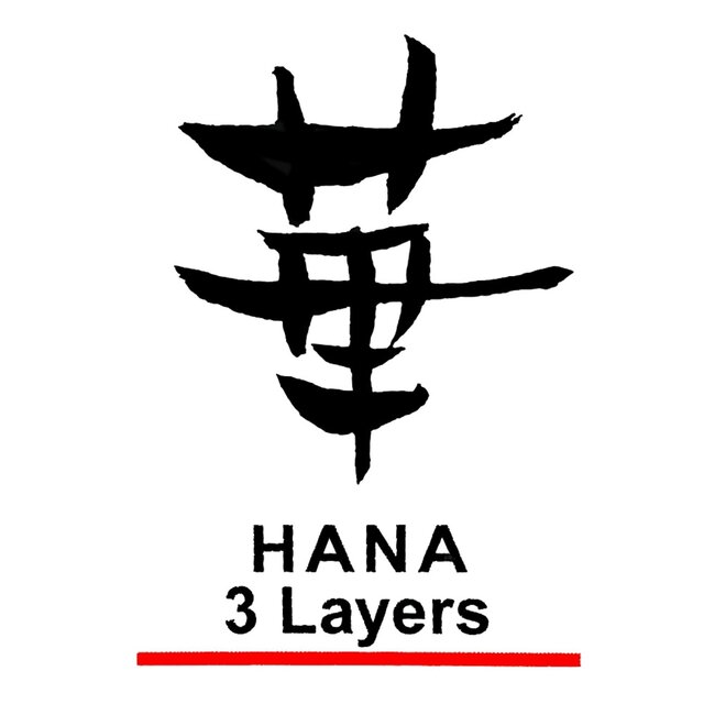 Yaxell Hana – 2-delige Messenset – Damaststaal – MOVAX – Universeelmes & Koksmes – Handgemaakt in Japan