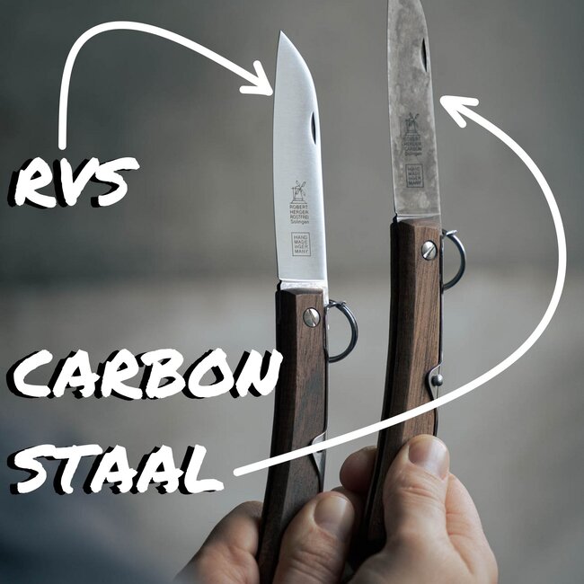 Robert Herder IBEX 80 – Zakmes – RVS Lemmet – Beukenhout handvat – Ratchet-Lock