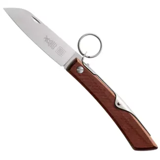 Robert Herder IBEX 80 – Zakmes – RVS Lemmet – Pruimenhout Handvat – Ratchet-Lock